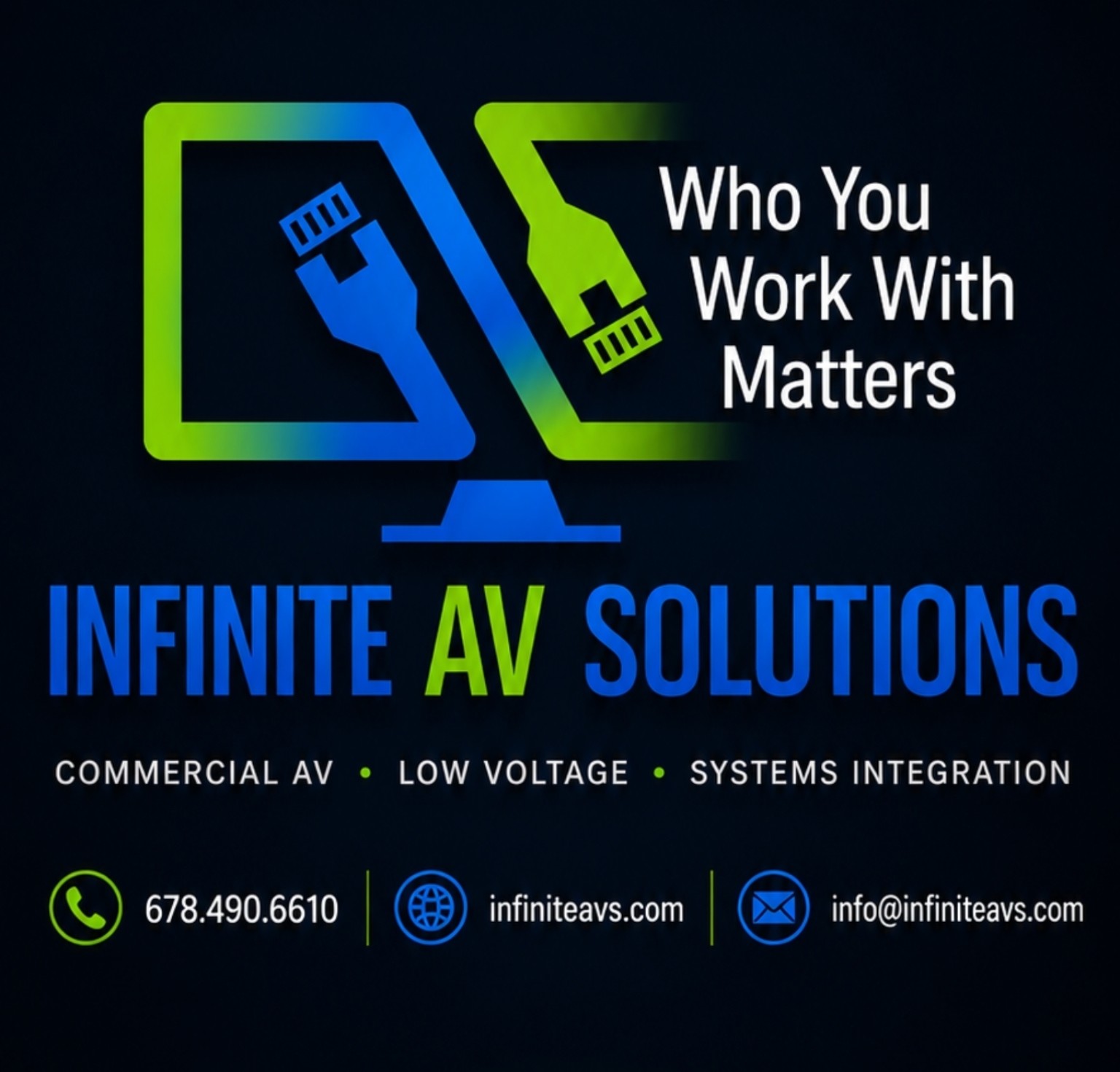 Infinite AV Solutions — Who You Work With Matters
